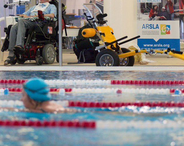 ARSLA - Nagez pour lutter contre la SLA, dimanche 22-09-19. Piscine George Hermant, Paris 75019