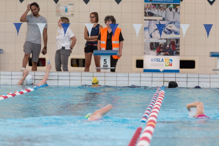 ARSLA - Nagez pour lutter contre la SLA, dimanche 22-09-19. Piscine George Hermant, Paris 75019