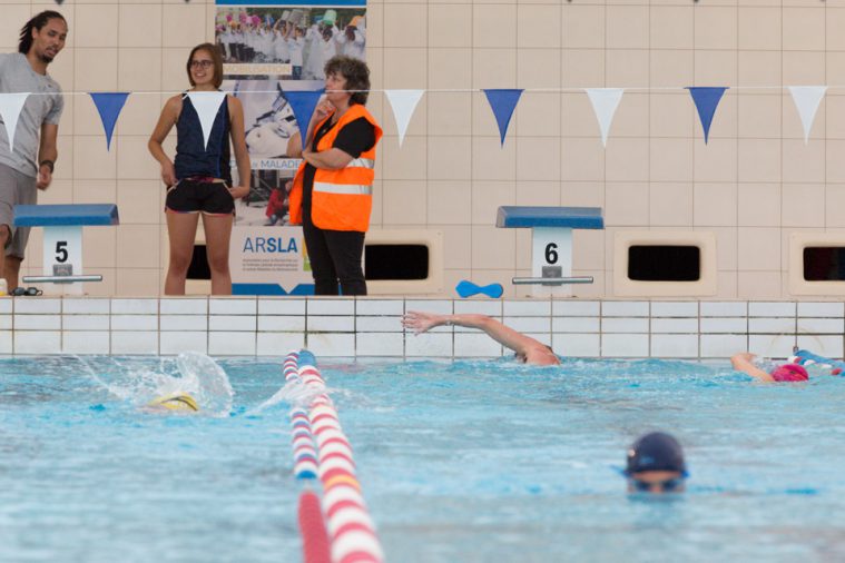 ARSLA - Nagez pour lutter contre la SLA, dimanche 22-09-19. Piscine George Hermant, Paris 75019