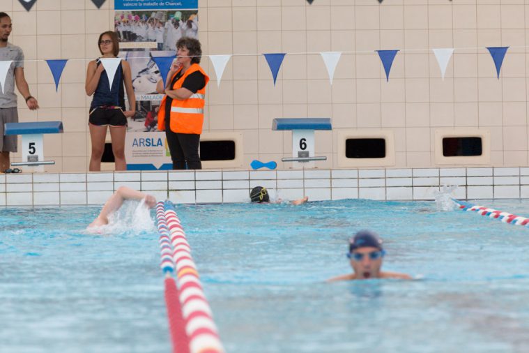 ARSLA - Nagez pour lutter contre la SLA, dimanche 22-09-19. Piscine George Hermant, Paris 75019