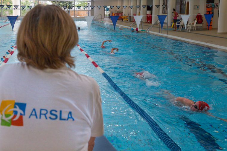 ARSLA - Nagez pour lutter contre la SLA, dimanche 22-09-19. Piscine George Hermant, Paris 75019