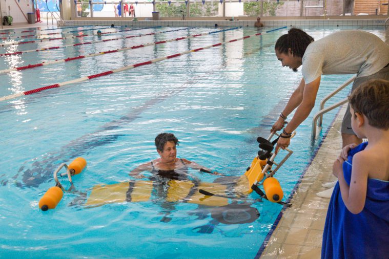 ARSLA - Nagez pour lutter contre la SLA, dimanche 22-09-19. Piscine George Hermant, Paris 75019