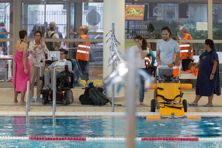 ARSLA - Nagez pour lutter contre la SLA, dimanche 22-09-19. Piscine George Hermant, Paris 75019