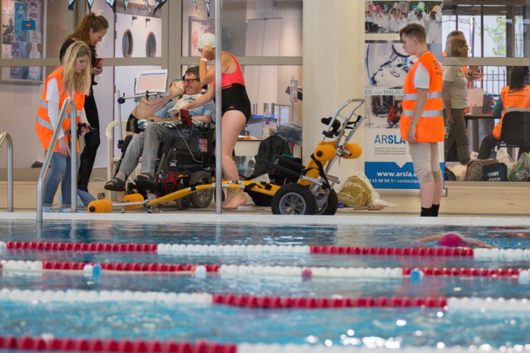 ARSLA - Nagez pour lutter contre la SLA, dimanche 22-09-19. Piscine George Hermant, Paris 75019