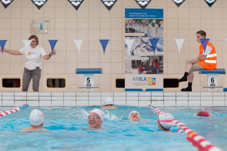 ARSLA - Nagez pour lutter contre la SLA, dimanche 22-09-19. Piscine George Hermant, Paris 75019