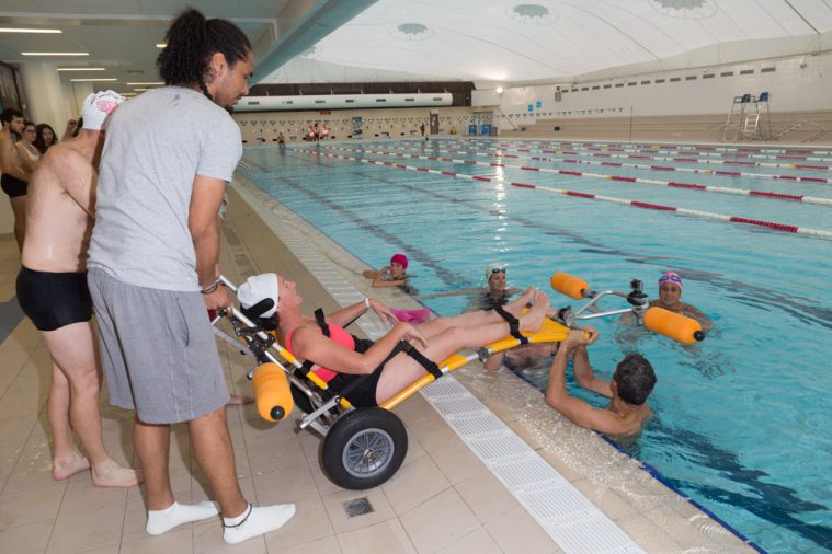 ARSLA - Nagez pour lutter contre la SLA, dimanche 22-09-19. Piscine George Hermant, Paris 75019