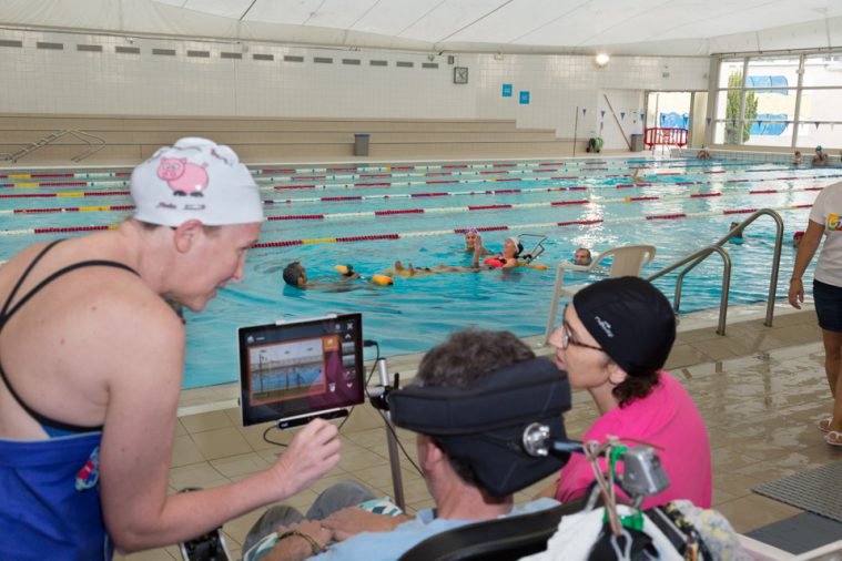 ARSLA - Nagez pour lutter contre la SLA, dimanche 22-09-19. Piscine George Hermant, Paris 75019