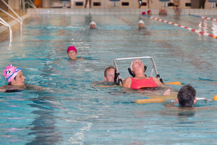 ARSLA - Nagez pour lutter contre la SLA, dimanche 22-09-19. Piscine George Hermant, Paris 75019