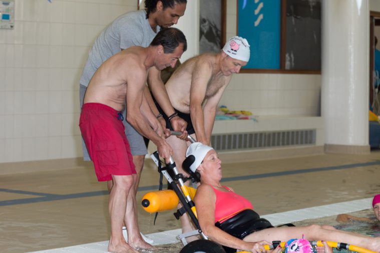 ARSLA - Nagez pour lutter contre la SLA, dimanche 22-09-19. Piscine George Hermant, Paris 75019