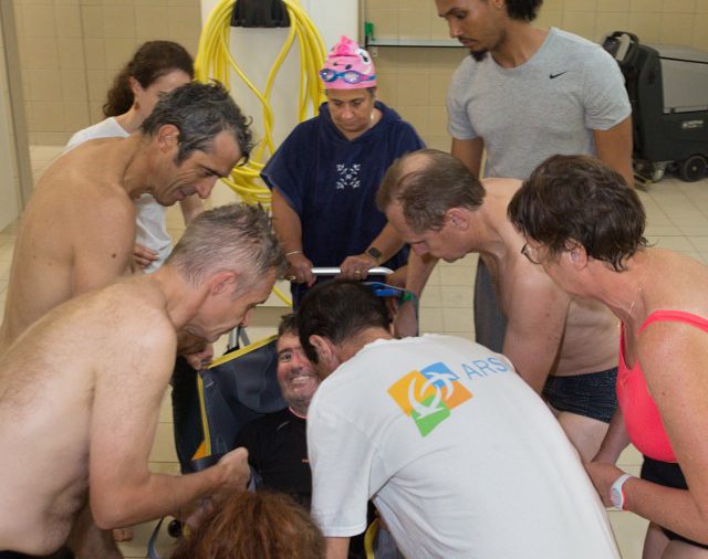 ARSLA - Nagez pour lutter contre la SLA, dimanche 22-09-19. Piscine George Hermant, Paris 75019