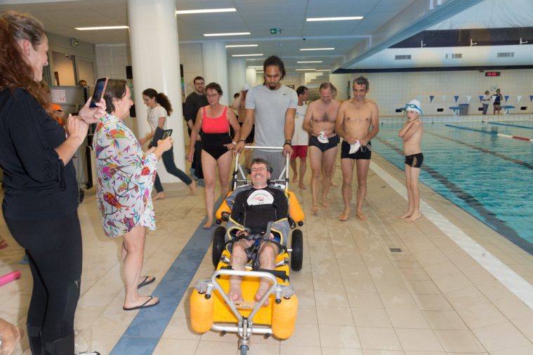 ARSLA - Nagez pour lutter contre la SLA, dimanche 22-09-19. Piscine George Hermant, Paris 75019