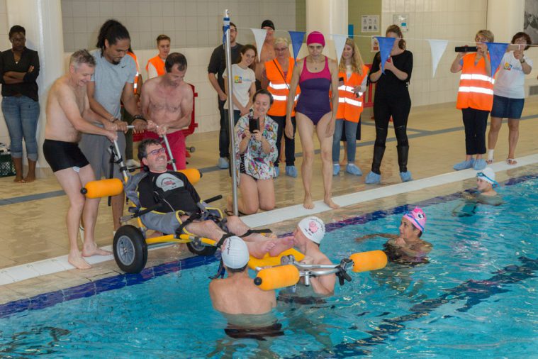 ARSLA - Nagez pour lutter contre la SLA, dimanche 22-09-19. Piscine George Hermant, Paris 75019