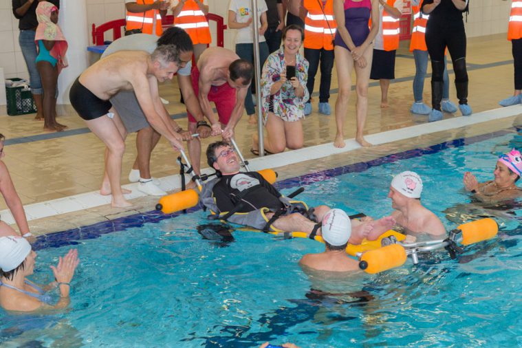 ARSLA - Nagez pour lutter contre la SLA, dimanche 22-09-19. Piscine George Hermant, Paris 75019