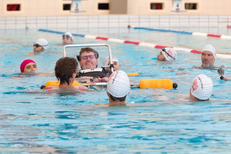 ARSLA - Nagez pour lutter contre la SLA, dimanche 22-09-19. Piscine George Hermant, Paris 75019