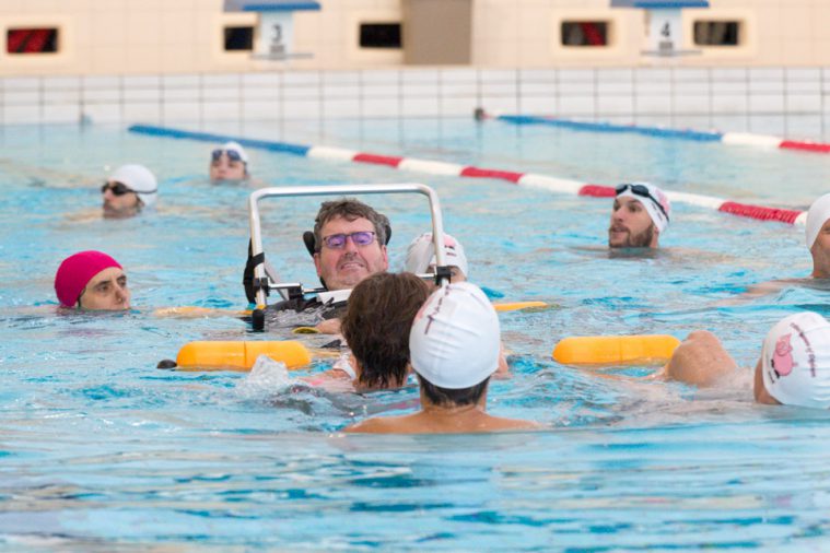 ARSLA - Nagez pour lutter contre la SLA, dimanche 22-09-19. Piscine George Hermant, Paris 75019