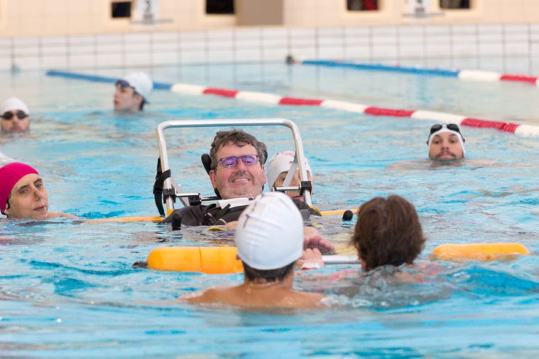 ARSLA - Nagez pour lutter contre la SLA, dimanche 22-09-19. Piscine George Hermant, Paris 75019