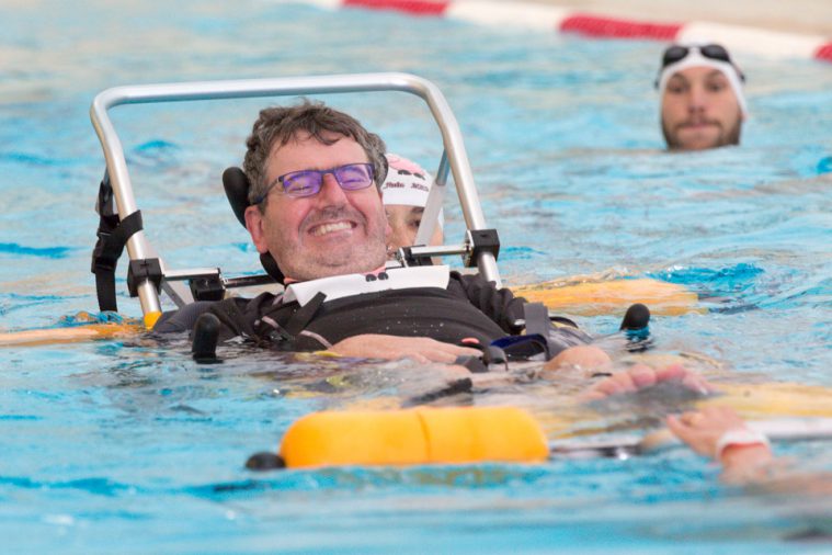 ARSLA - Nagez pour lutter contre la SLA, dimanche 22-09-19. Piscine George Hermant, Paris 75019