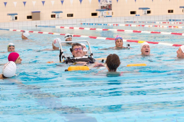 ARSLA - Nagez pour lutter contre la SLA, dimanche 22-09-19. Piscine George Hermant, Paris 75019