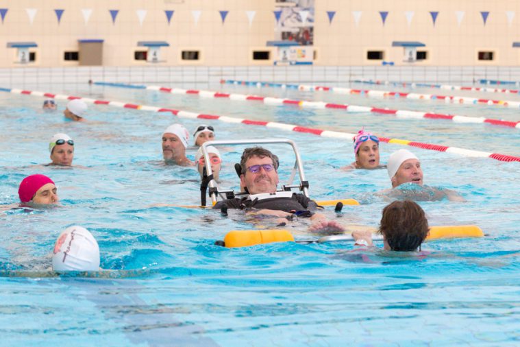 ARSLA - Nagez pour lutter contre la SLA, dimanche 22-09-19. Piscine George Hermant, Paris 75019