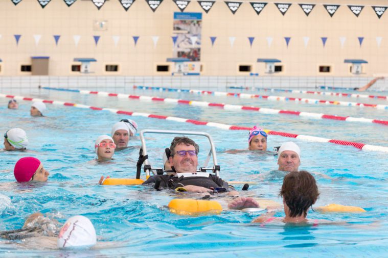 ARSLA - Nagez pour lutter contre la SLA, dimanche 22-09-19. Piscine George Hermant, Paris 75019