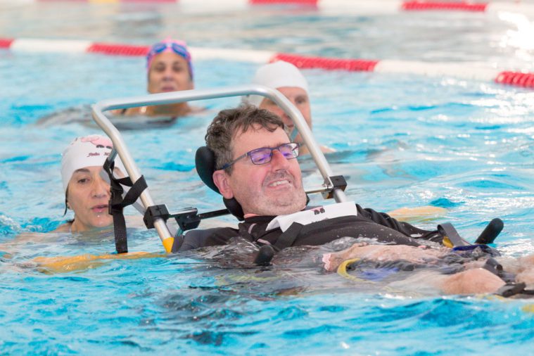 ARSLA - Nagez pour lutter contre la SLA, dimanche 22-09-19. Piscine George Hermant, Paris 75019