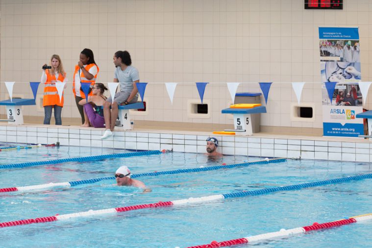 ARSLA - Nagez pour lutter contre la SLA, dimanche 22-09-19. Piscine George Hermant, Paris 75019