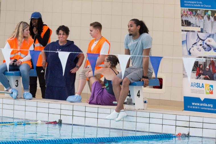 ARSLA - Nagez pour lutter contre la SLA, dimanche 22-09-19. Piscine George Hermant, Paris 75019