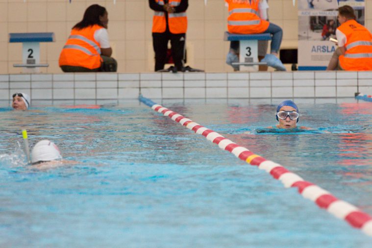 ARSLA - Nagez pour lutter contre la SLA, dimanche 22-09-19. Piscine George Hermant, Paris 75019