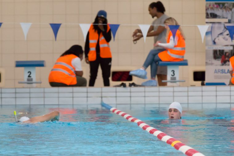 ARSLA - Nagez pour lutter contre la SLA, dimanche 22-09-19. Piscine George Hermant, Paris 75019