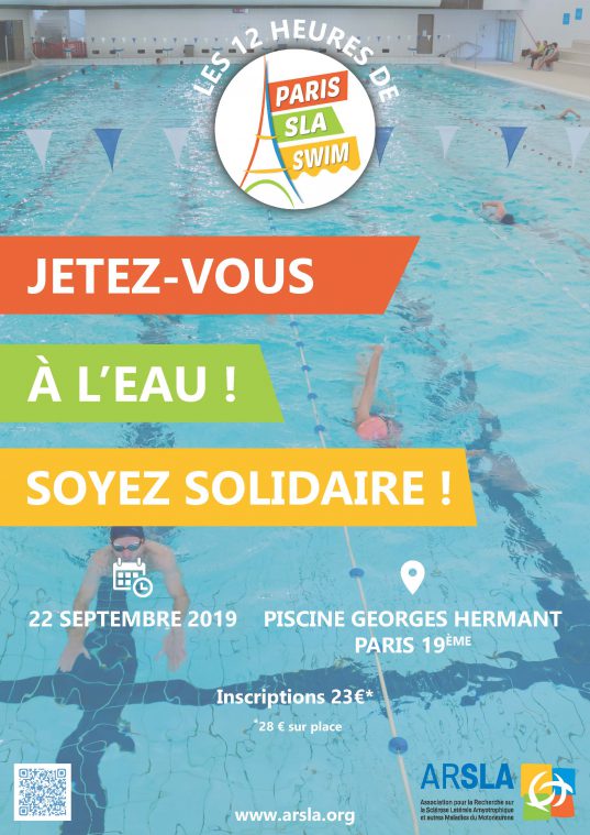 PARIS SLA SWIM - Arsla Maladie de Charcot