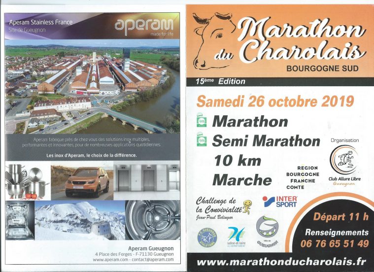 Marathon du Charolais - ARSLA Maladie de Charcot