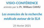 CONFERENCE W. CAMU - ARSLA - MALADIE DE CHARCOT