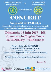 Concert au profit de l'ARSLA