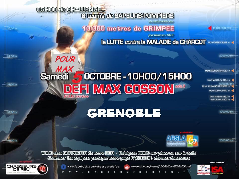 Défi Max Cosson - ARSLA Maladie de Charcot