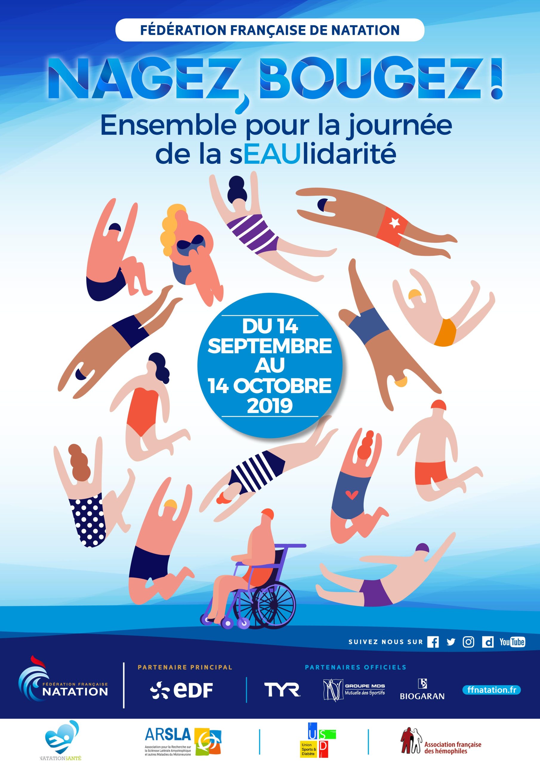 Nagez, Bougez ! - Maladie de Charcot ARSLA